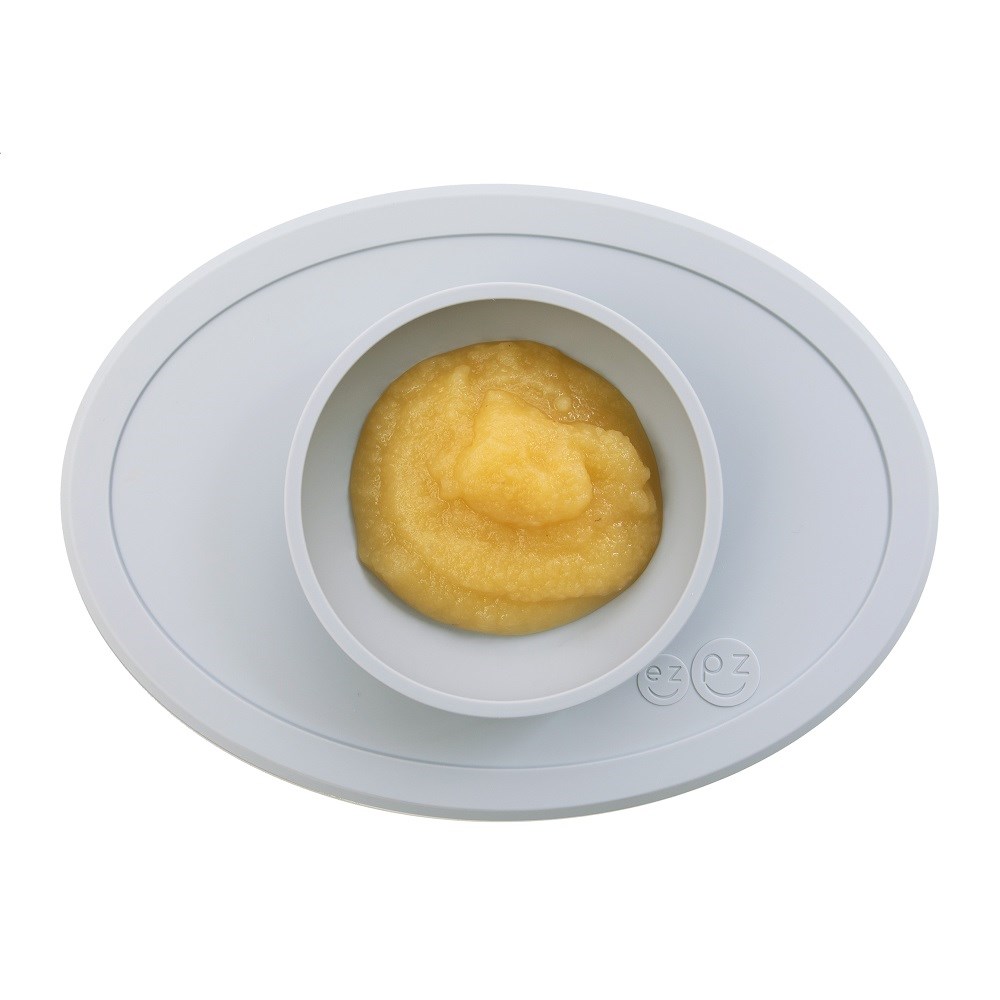 EZPZ Tiny Bowl Açık Gri/ Orjinal Silikon Kase+Mat Orjinal