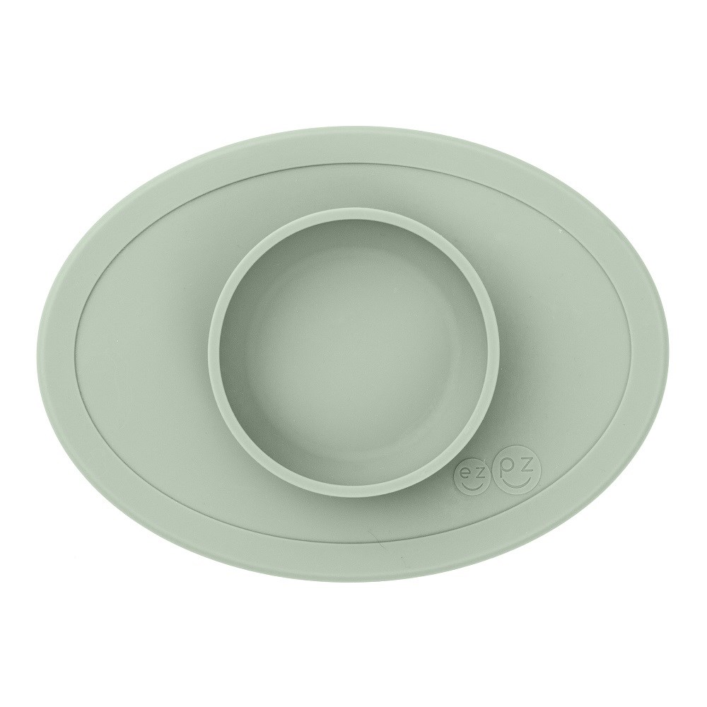 EZPZ Tiny Bowl Adaçayı/ Orjinal Silikon Kase+Mat Orjinal