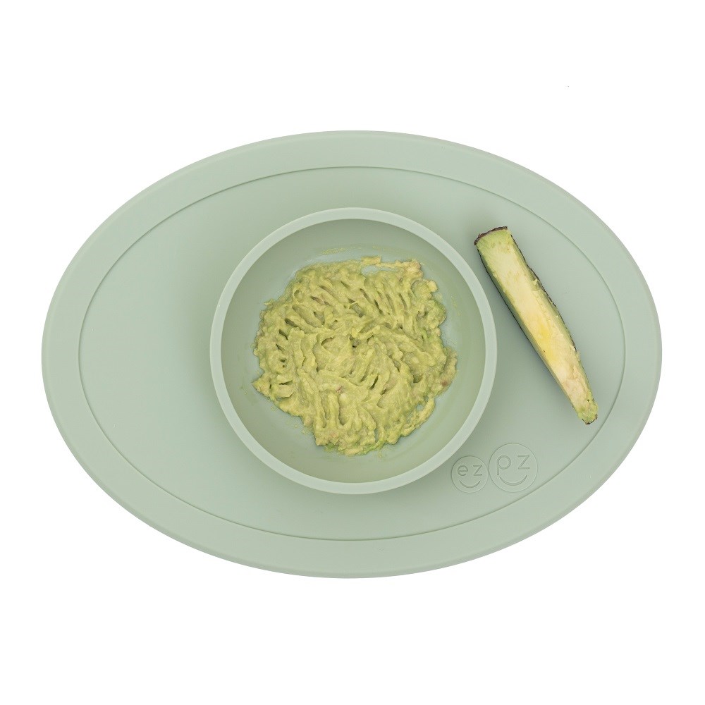 EZPZ Tiny Bowl Adaçayı/ Orjinal Silikon Kase+Mat Orjinal