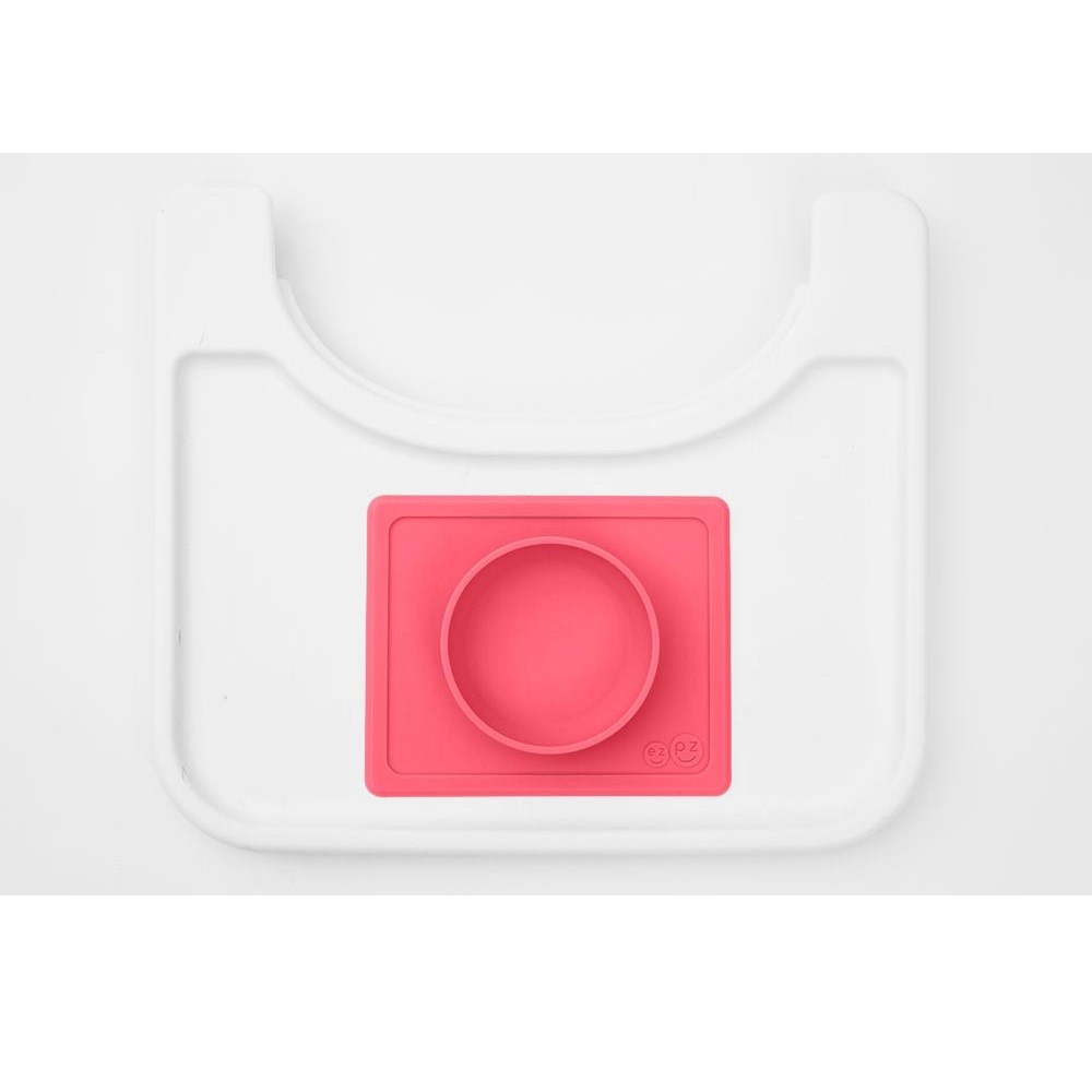 EZPZ Mini Bowl Blush/ Orjinal Silikon Kase+Mat Orjinal