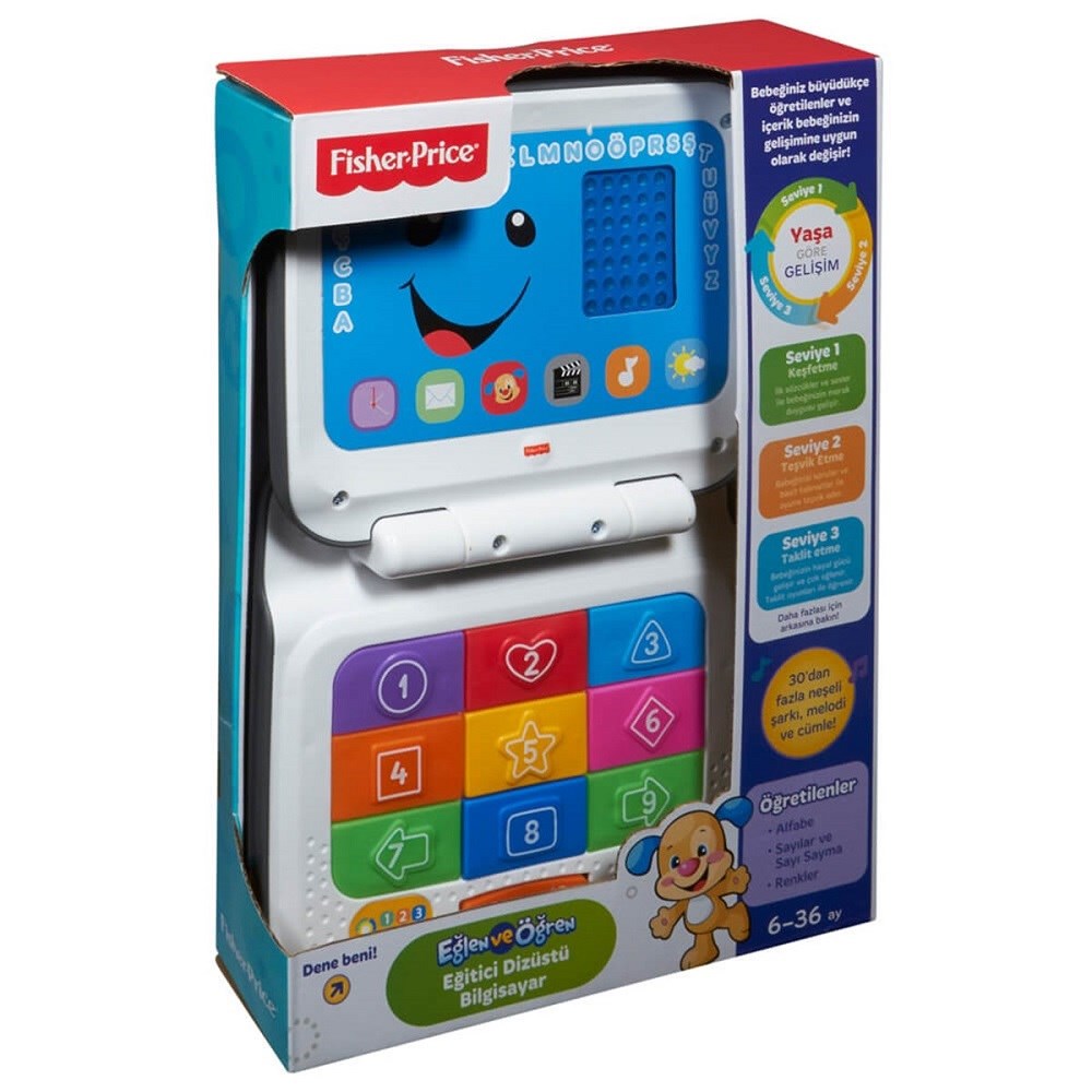 Fısher Price L&L Eğitici Laptop Orjinal