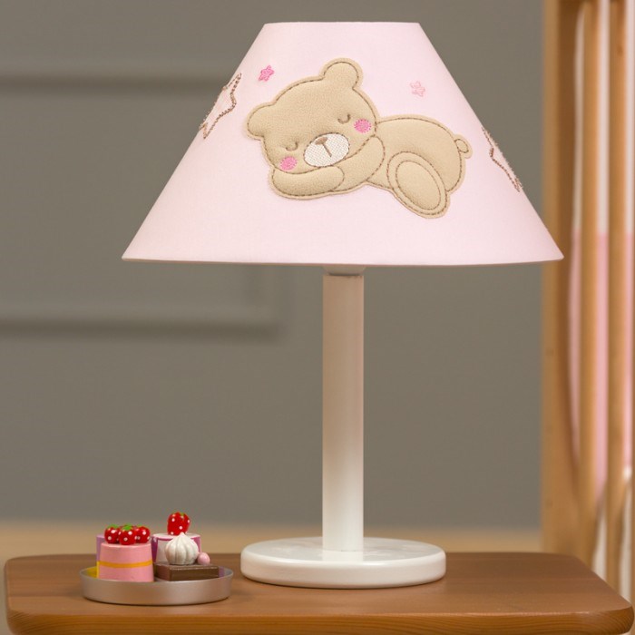 Lolybon Dreams Pembe Abajur 