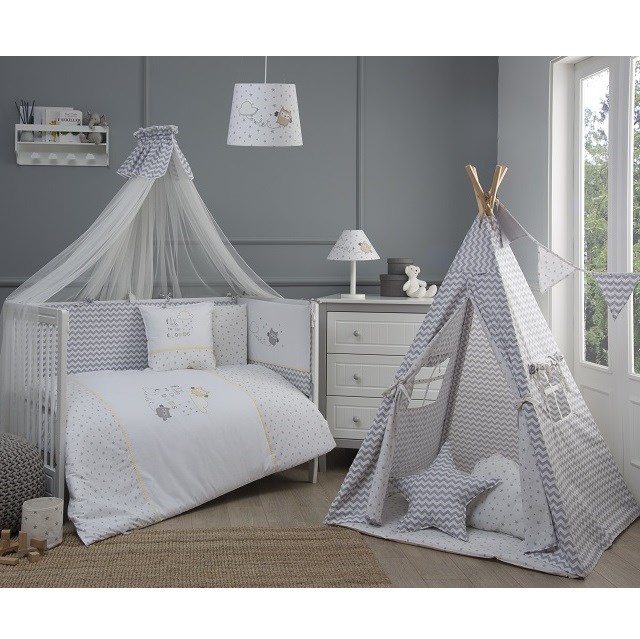 Funnababy 7 Parça Uyku Seti 70x130 cm - Owlet Orjinal