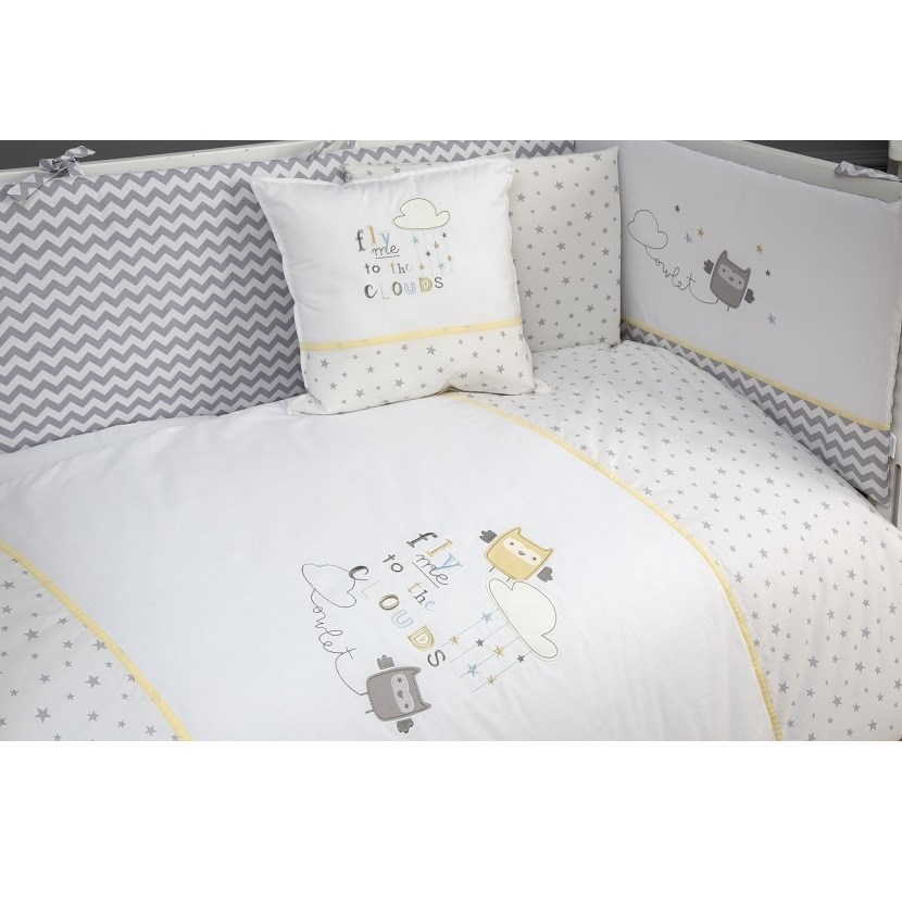Funnababy 7 Parça Uyku Seti 70x130 cm - Owlet Orjinal