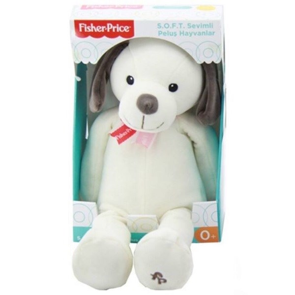 Fisher Price Soft Kumaş Oturan Hayvanlar Uyku Arkadaşım Beyaz