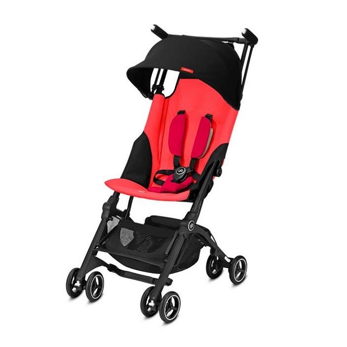 Cybex GB Pockit Plus+ Bebek Arabası Cherry Red Orjinal