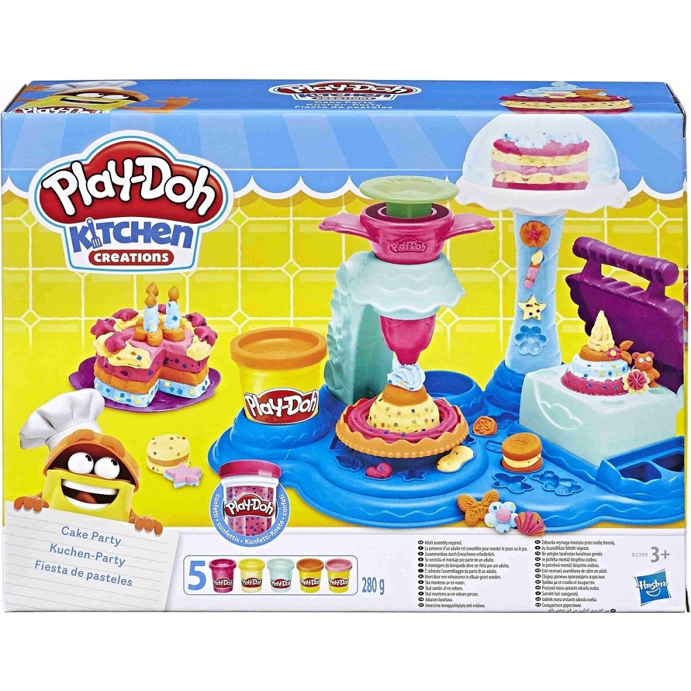 Play-Doh Cake Party - Tatlı Partisi Orjinal