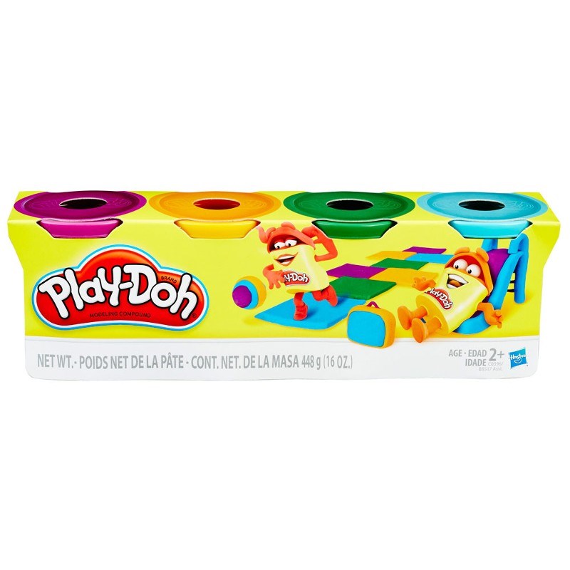 Play-Doh Oyun Hamuru 4'lü Orjinal