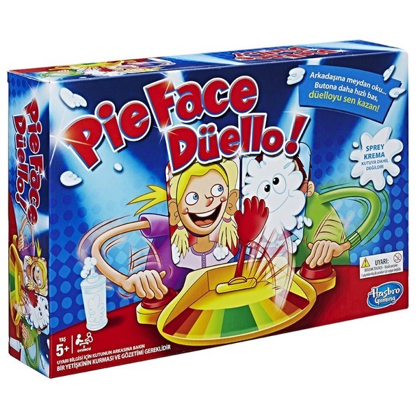 Hasbro Pie Face Düello - Kutulu Oyun 5 Yaş+ Orjinal