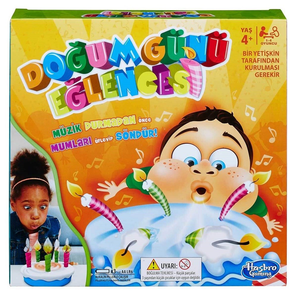 Hasbro Doğumgünü Eğlencesi 4 Yaş+ Orjinal