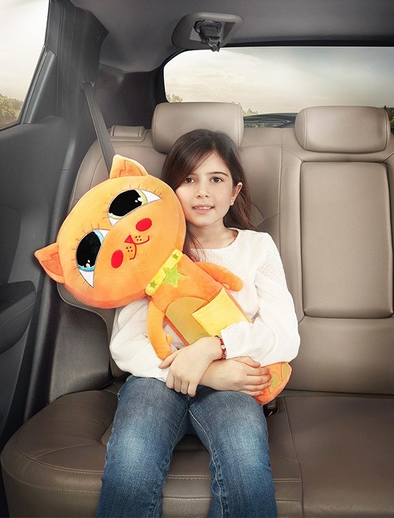 Happy Hop Buddyguard Emniyet Kemeri Arkadaşı Kedi Minny Orjinal