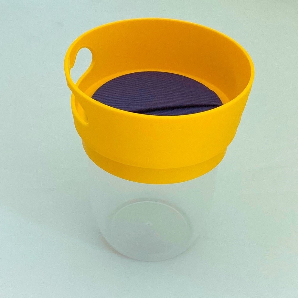 MamaCup Dökülmez Atıştırmalık Ara Öğün Kap Sarı