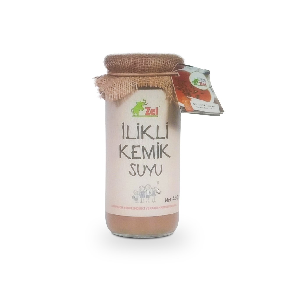 Zel İlikli Kemik Suyu 480 ml Orjinal
