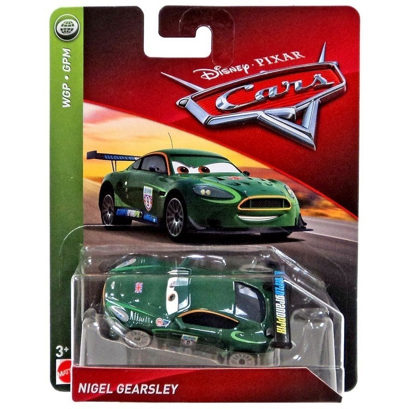 Disney Cars 3 Tekli Karakter Araçlar Yeşil