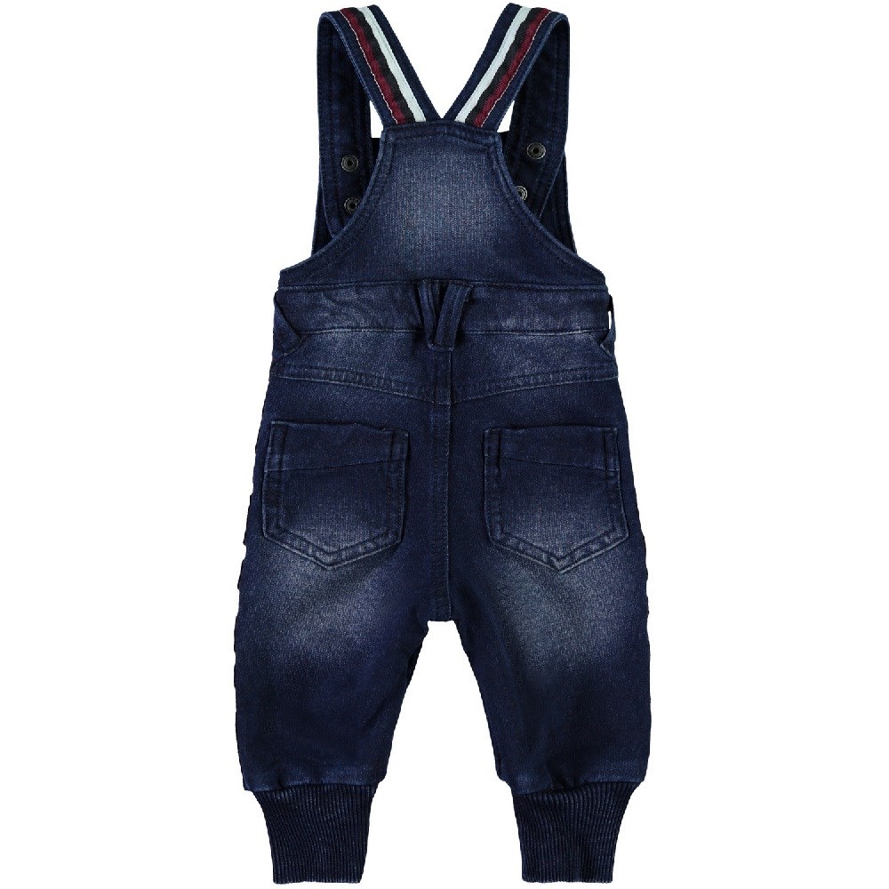 Name It Erkek Bebek Kışlık Organik Pamuk Denim Salopet Mavi