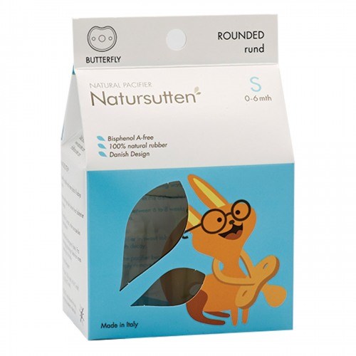 Natursutten Kelebek Yuvarlak Uç Emzik Small 0-6 Ay Orjinal