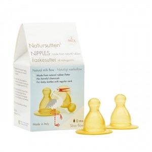 Natursutten Biberon Emziği 2'li Yavaş Akış