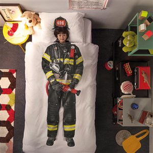 Snurk Nevresim Takımı 135*200 cm - Firefighter
