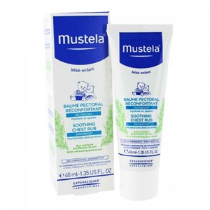 Mustela Soothing Chest Rub 40ml - Göğüs Balsamı