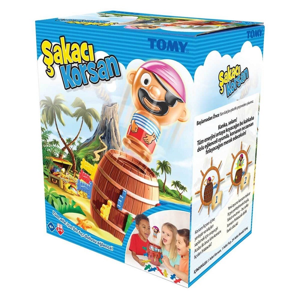 Tomy Şakacı Korsan 4 Yaş+ Orjinal