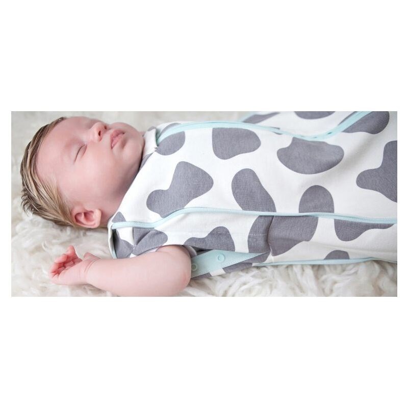 Woombie Grow With Me Büyüyebilen Akıllı Kundak Moo Gray 0-18 Ay Beyaz