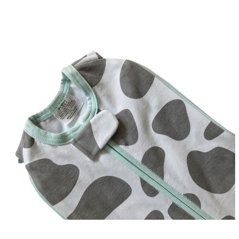 Woombie Grow With Me Büyüyebilen Akıllı Kundak Moo Gray 0-18 Ay Beyaz