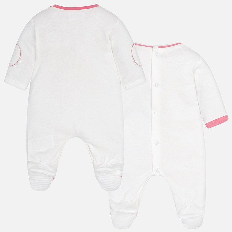 Mayoral Bebek Kışlık Penye Tulum 2'li Set Pembe