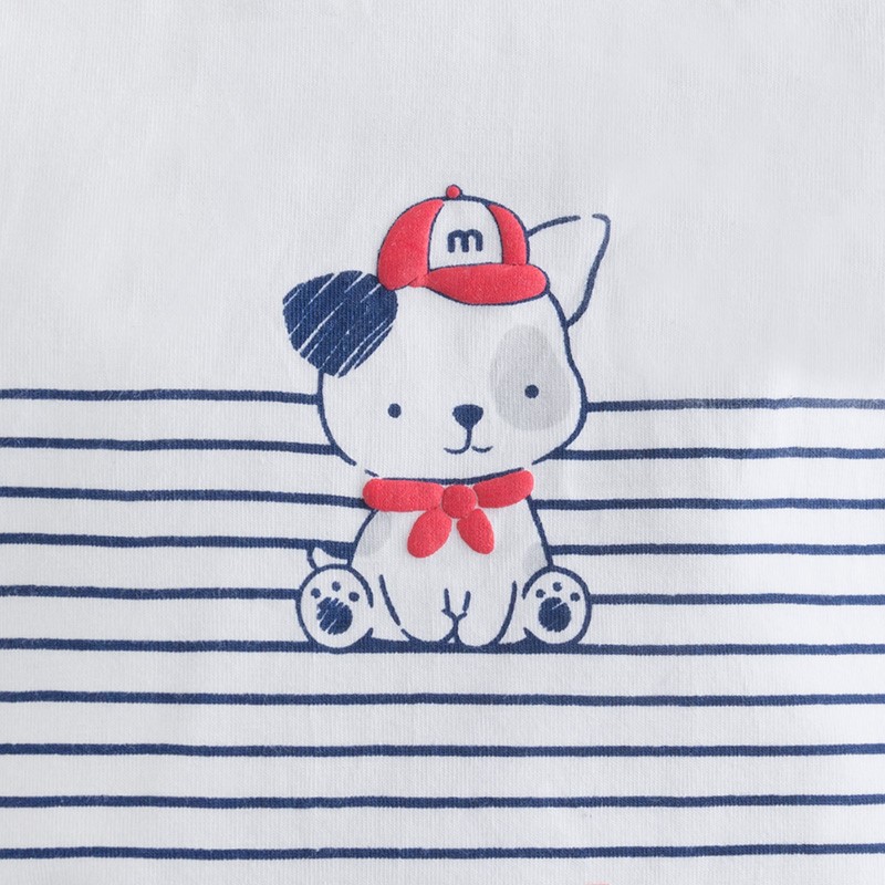 Mayoral Erkek Bebek Yazlık Kısa Kol T-shirt Şort 4lü Set Kırmızı