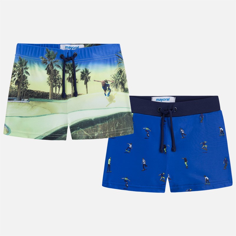 Mayoral Erkek Yazlık Boxer Mayo İkili Set Mavi