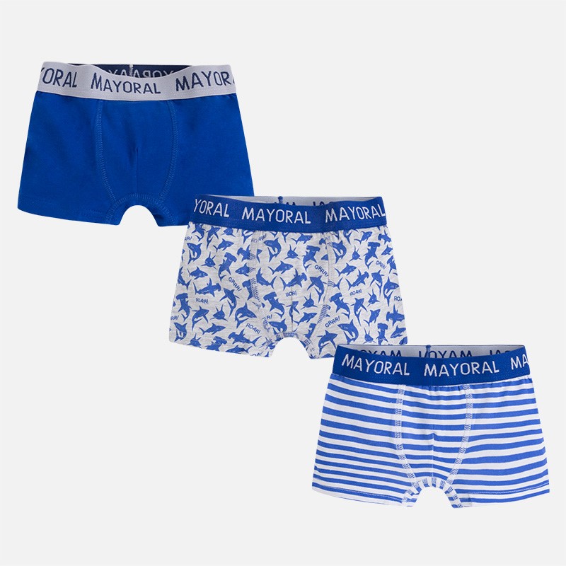 Mayoral Erkek Yazlık Boxer Üçlü Set Mavi