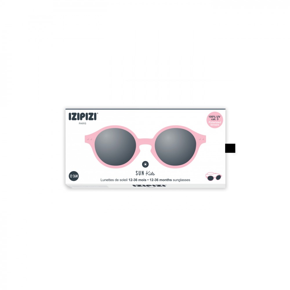 Izipizi Kids Güneş Gözlüğü Pastel Pink (12-36 Ay) Orjinal