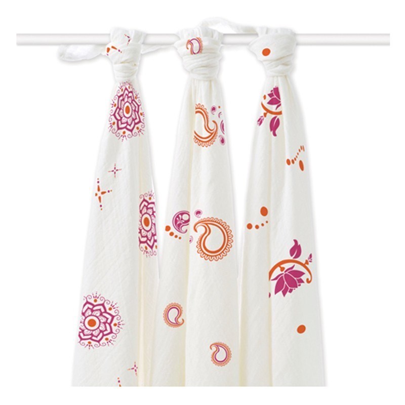 Aden+Anais Üçlü Müslin Set - Pyara Silky Soft Orjinal