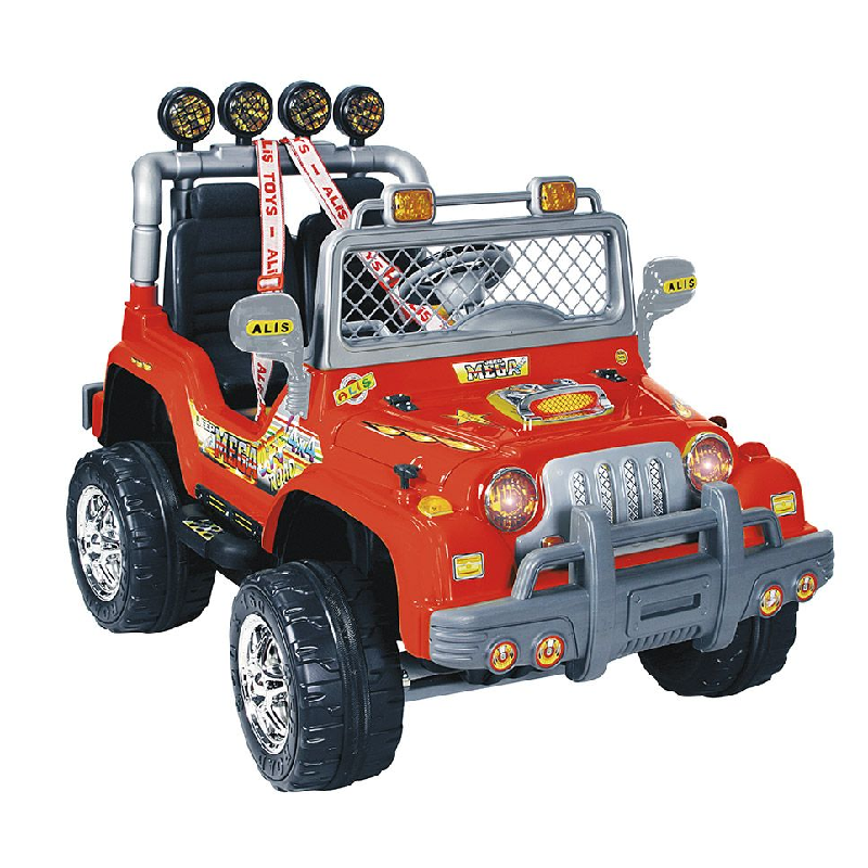 Aliş Akülü Oto Kumandalı Araba Mega Jeep 2 Kişilik  TX-5 Sport 12 V Orjinal