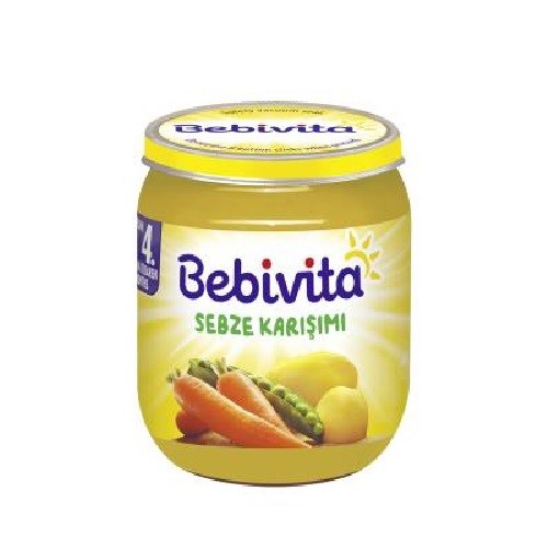 Bebivita Sebze Karışımı 125 gr Orjinal