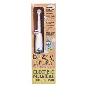 Jack N Jill Buzzy Brush Pilli Diş Fırçası 3 Yaş + Yeni