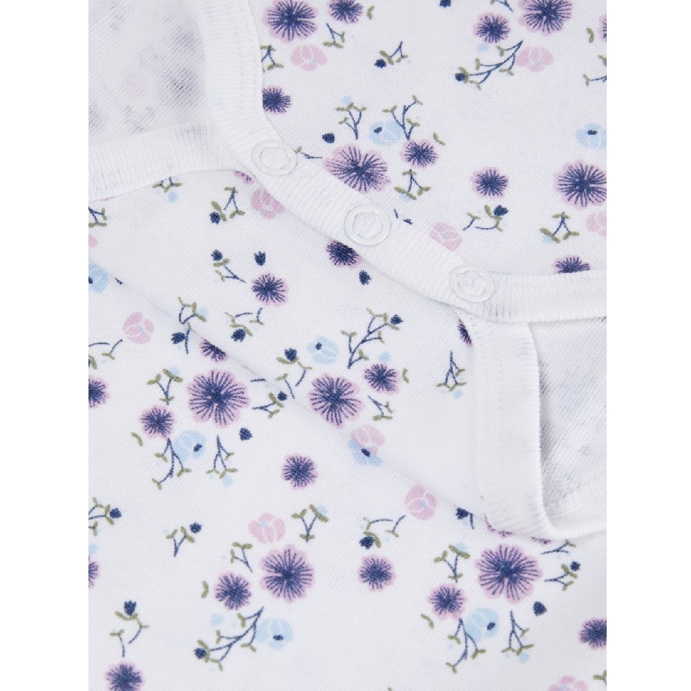 Name It Kız Bebek Kışlık Kısa Kol Body 3'lü Set Mor