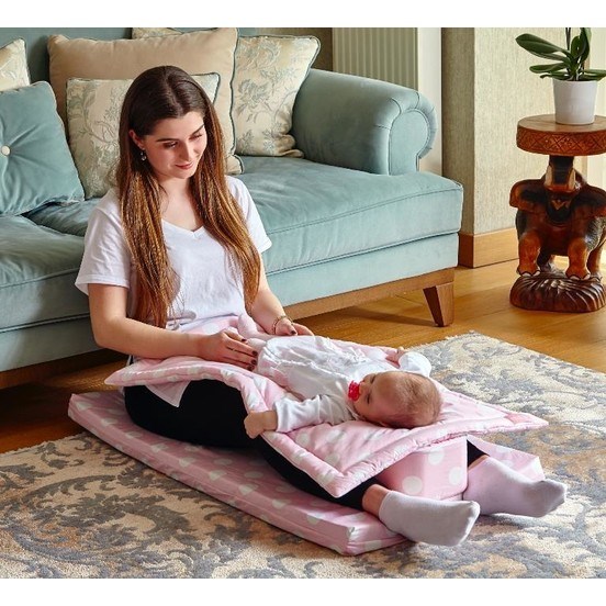 BabyJem Uyku Pışpış Bebek Minderi Pembe