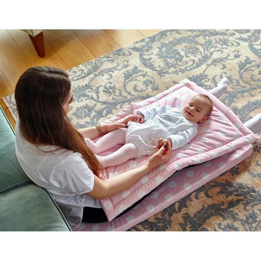 BabyJem Uyku Pışpış Bebek Minderi Pembe