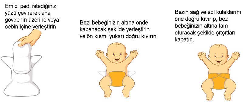 BabyNEO Bambu Tek Beden Yıkanabilir Bebek Bezi Örgü Orjinal