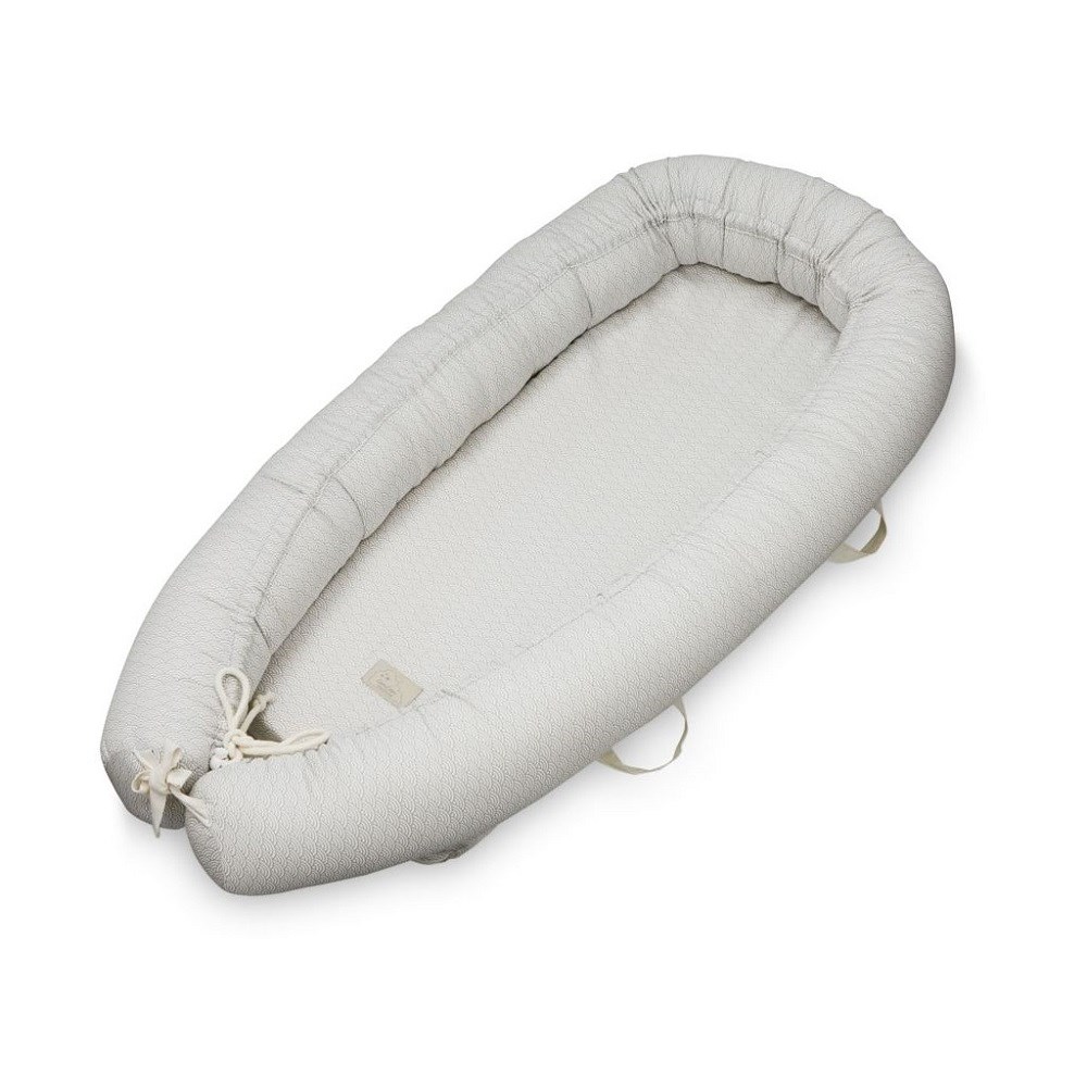 Cam Cam Bebek Babynest 30X75 Grey Wave Orjinal