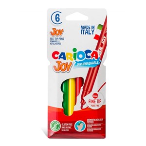 Carioca Joy Yıkanabilir Keçeli Boya Kalemi 6'lı