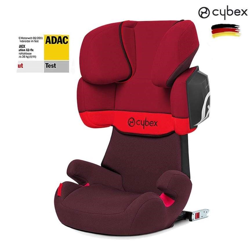 Cybex Solution X2-Fix İsofix 15-36 Oto Koltuğu Rumba Red Orjinal