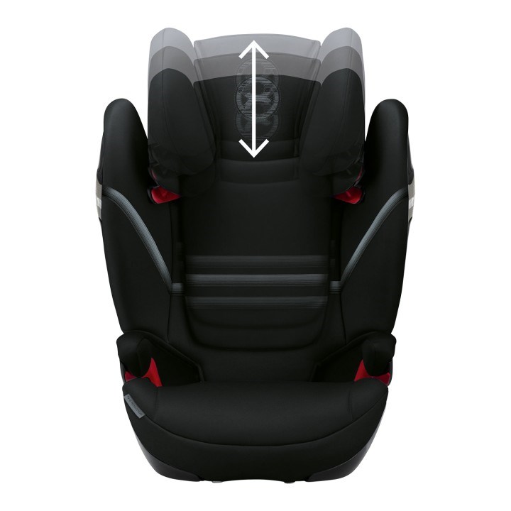 Cybex Solution S Fix İsofix 15-36 Oto Koltuğu Deep Black Orjinal