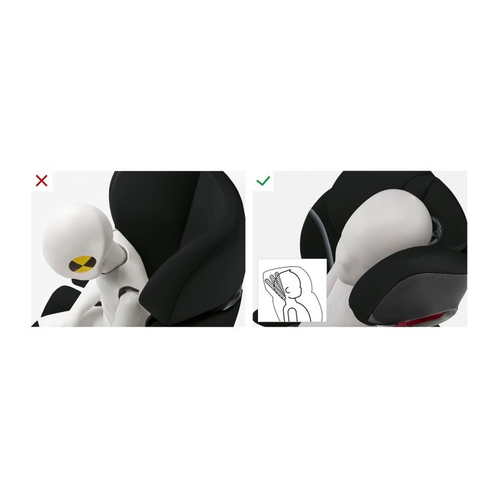 Cybex Solution S Fix İsofix 15-36 Oto Koltuğu Deep Black Orjinal