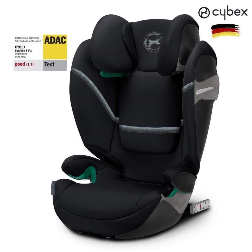 Cybex Solution S Fix İsofix 15-36 Oto Koltuğu Deep Black Orjinal
