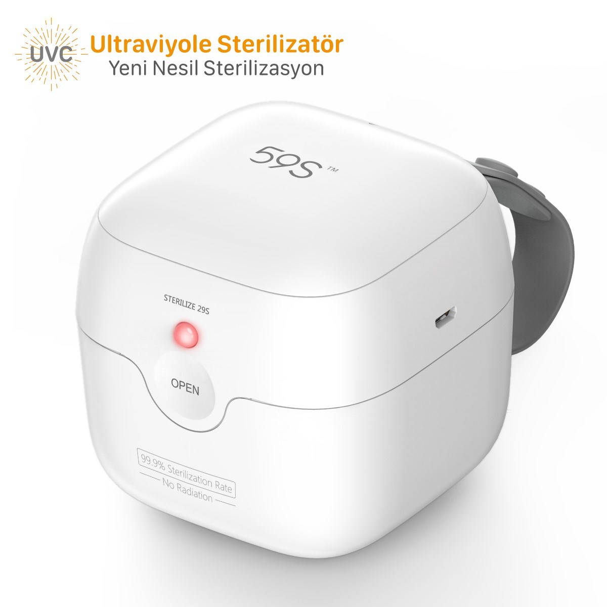 Deerma S6 Ultraviyole (UVC) Mini Sterilizasyon Kutusu Orjinal