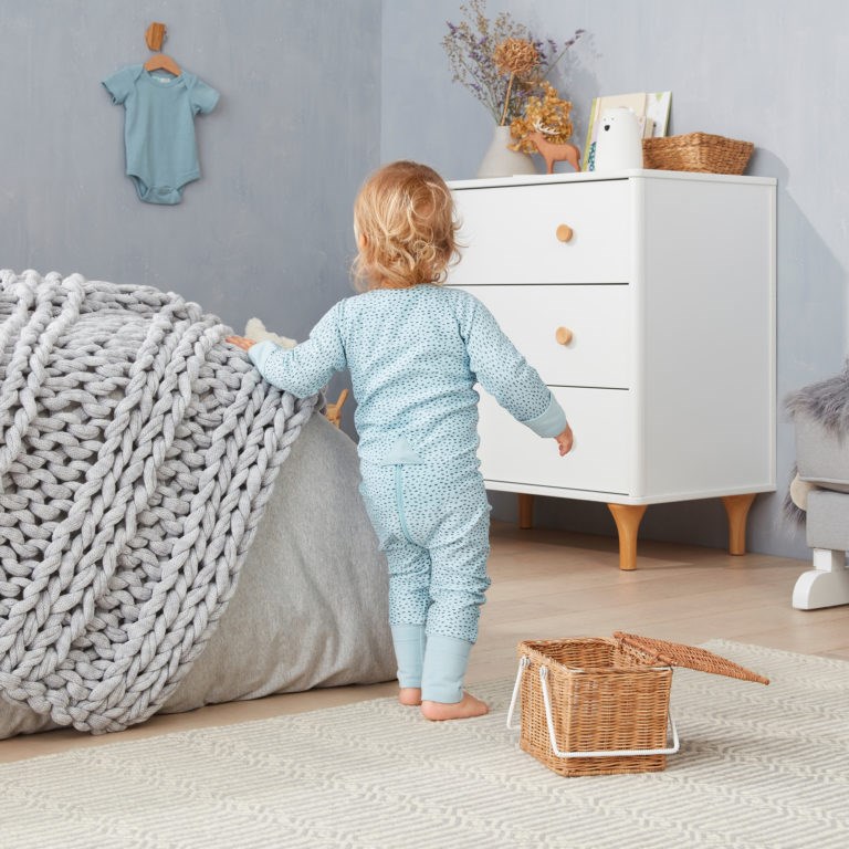 ErgoPouch Organik Koton Uyku Tulumu 1.0 TOG - Pebble Orjinal