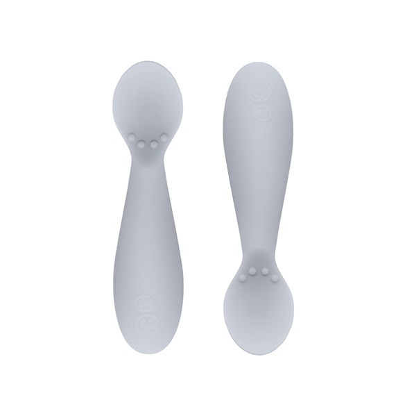 EZPZ Tiny Spoon Gri - Silikon Bebek Kaşığı 2'li Orjinal