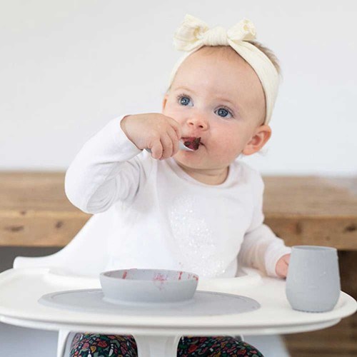 EZPZ Tiny Cup Gri / Silikon Bardak Orjinal