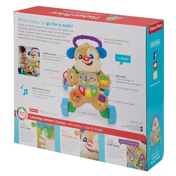 Fisher Price Eğitici Köpekcik Yürüme Arkadaşım (Türkçe) Orjinal